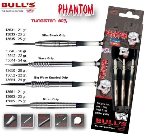 Bull's Phantom-Steeldart 21g - 13661